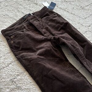 Ralph Lauren Chocolate Brown Corduroy Pants